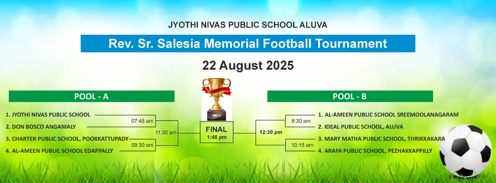Rev.Sr.Salesia Memorial Football Tournament